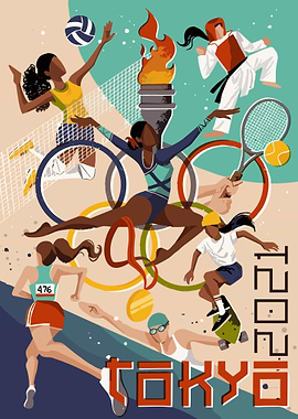 Tokyo Olympics Poster