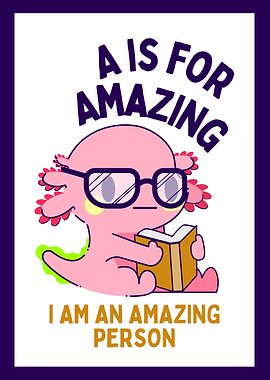 Axoloti with Glasses Reading