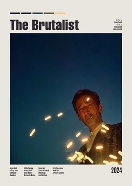 The Brutalist Movie Poster