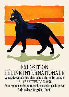 Fresh Cat Exhibition Poster