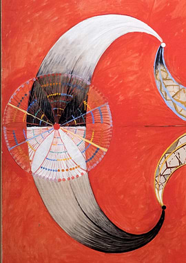 Abstract Art with Curved Shapes