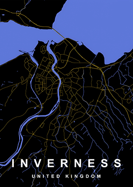 Inverness City Map