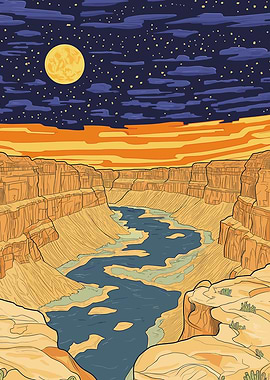 Grand Canyon Night Sky