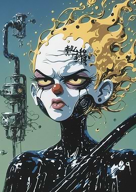 Cyberpunk Clown