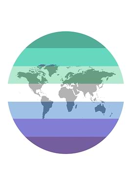 Genderqueer World Map