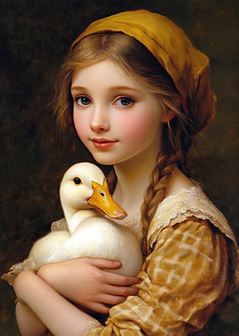 Girl with Duck