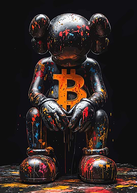 KAWS Bitcoin Figure