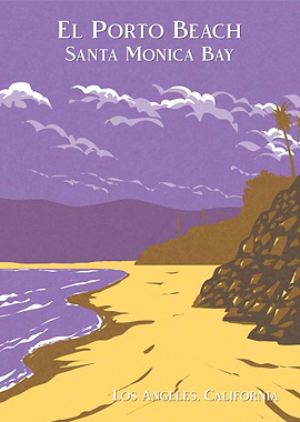 El Porto Beach California