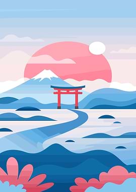 Mount Fuji Landscape