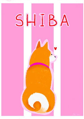 Shiba Inu Illustration