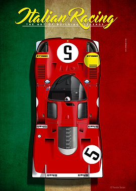 Italian Racing Ferrari 512S No.5