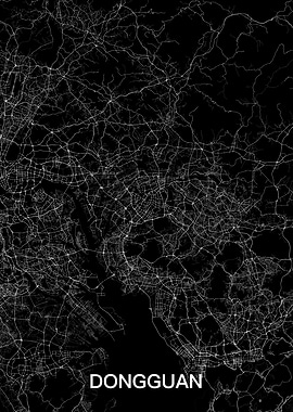 Dongguan City Map