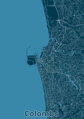 Colombo City Map
