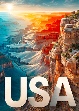 Grand Canyon Sunset USA