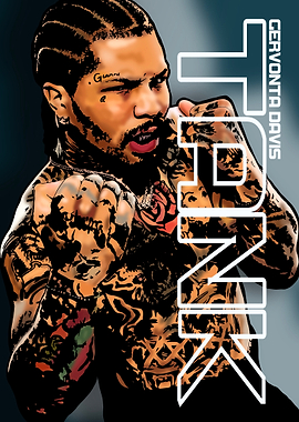 Tank Davis Boxing Art