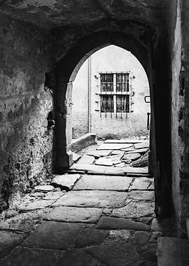 Stone Archway Entrance