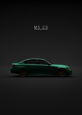 BMW M5 CS F90 - Green