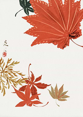 Autumn Leaves Watercolor