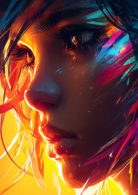 Digital Art Portrait