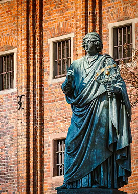 Bronze Statue of Nicolaus Copernicus