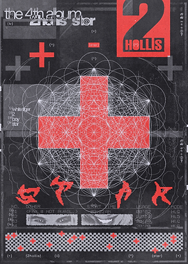 2hollis 'star' Poster - MADE BY ZADY