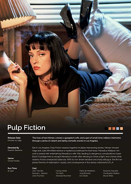 Pulp Fiction Movie Poster