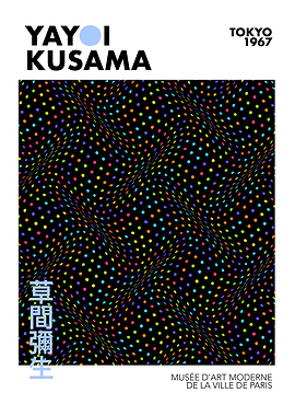 Yayoi Kusama Polka Dot Art