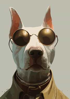 Dog in Sunglasses