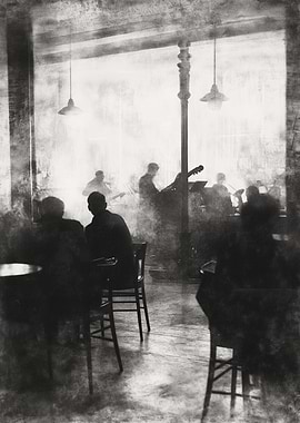 Jazz Club Silhouettes