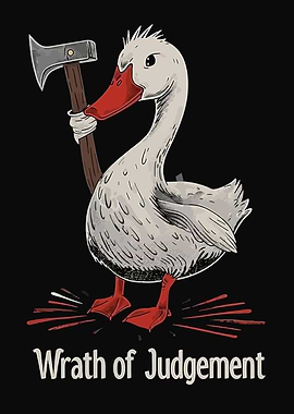 Goose with Axe