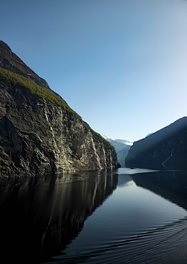 Norwegian Fjord Landscape