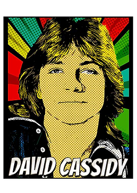 David Cassidy Pop Art Portrait
