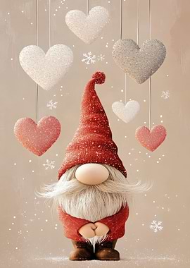 Gnome with Hearts