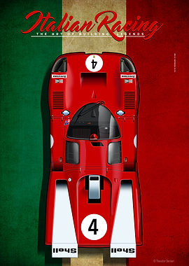 Italian Racing Ferrari 512M No.4