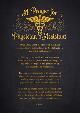 Prayer for Physician Assistant