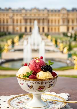 Ice Cream in Palace Garden