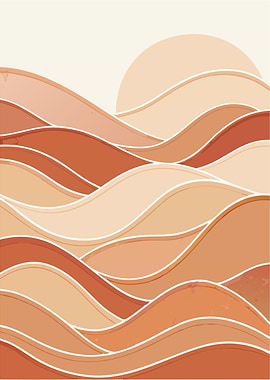 Terracotta and Black