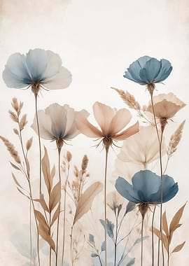 Floral Watercolor Print