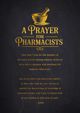 A Prayer for Pharmacists
