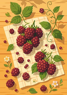 Boysenberry – A Stylized Tablescape