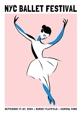 NYC Ballet Festival Poster