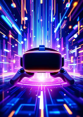 VR Headset and Controller