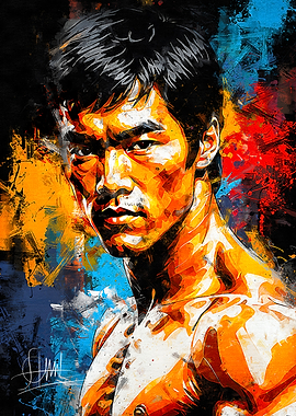 Bruce Lee Portrait