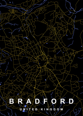 Bradford City Map