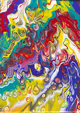Abstract Fluid Art