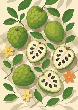 Cherimoya – A Stylized Tablescape
