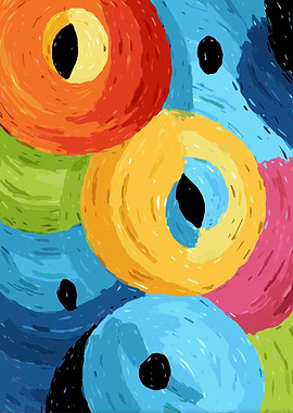 Abstract Circular Art