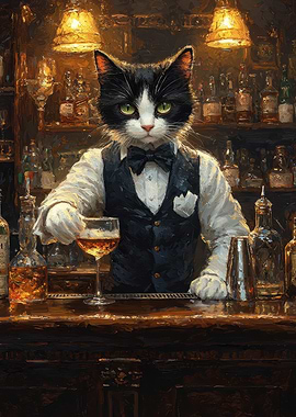 Cat Bartender