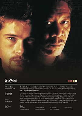 Se7en Movie Poster