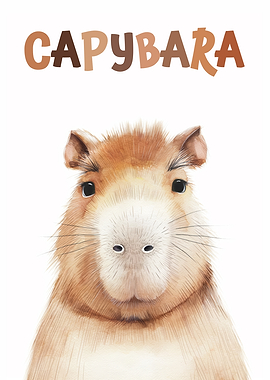 Capybara Animal Nursery
